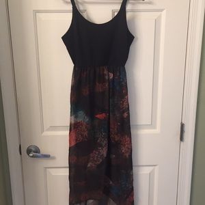 High Low Printed Dress